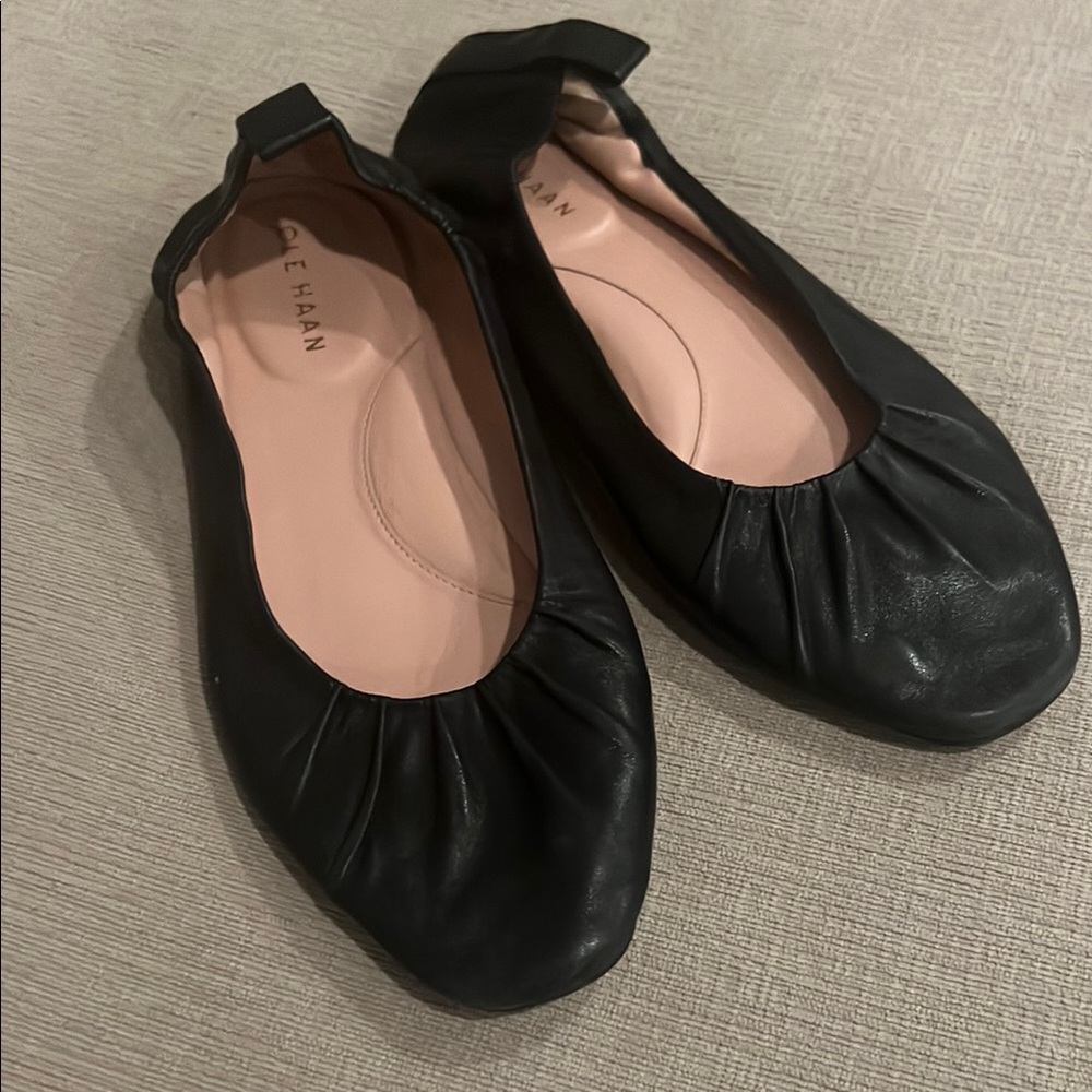 Cole Haan Women's Black Ballet Flats